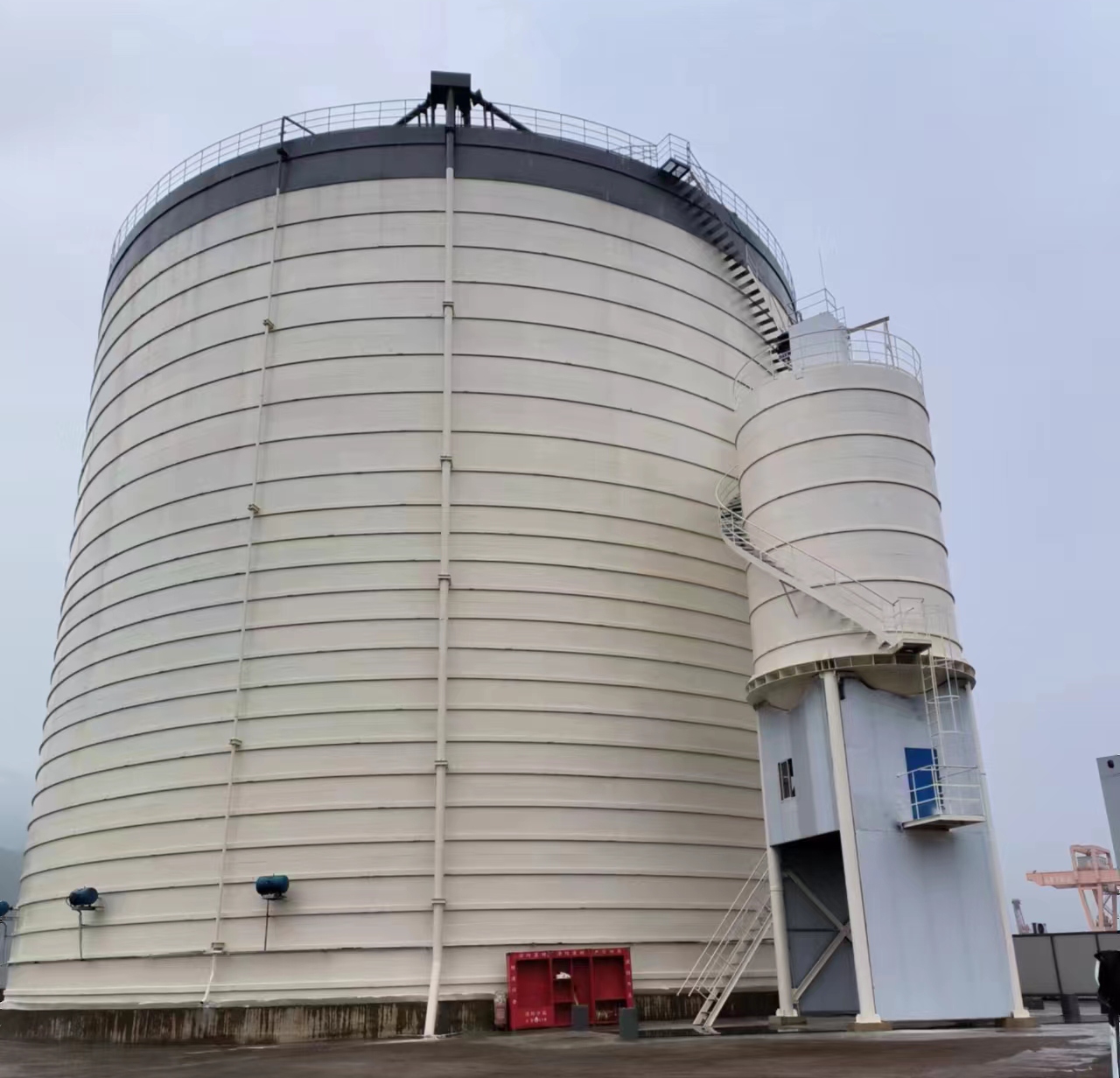 肃宁10万吨水泥钢板库